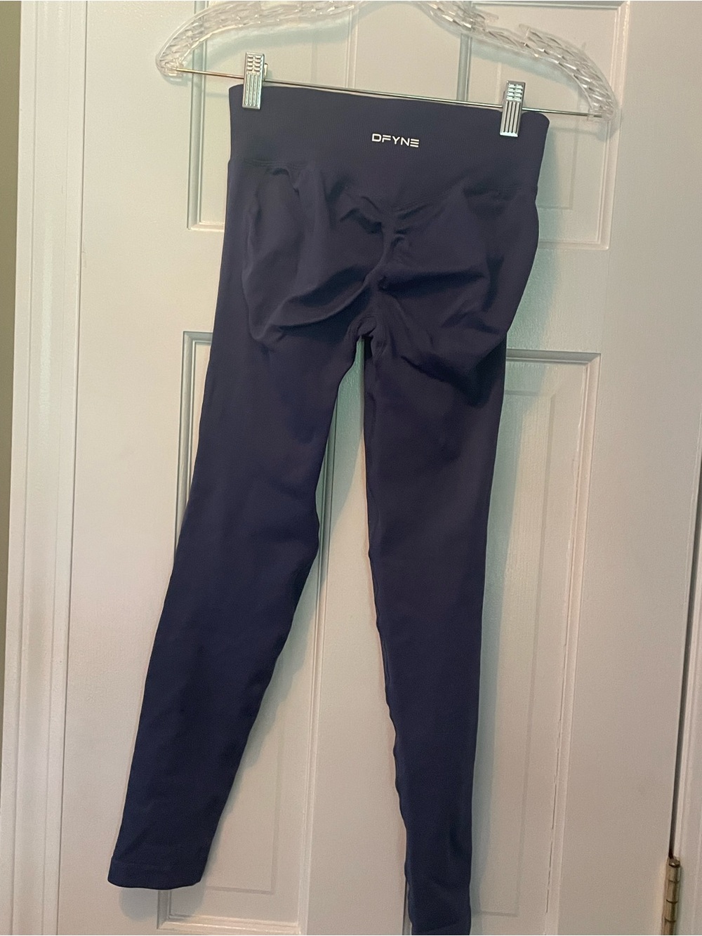 Dfyne blue scrunch leggings - Picture 4 of 6